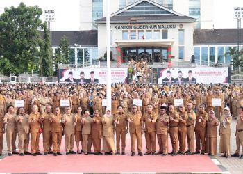 Pimpin Apel Awal Tahun, Gubernur: ASN Jangan Terlibat Politik Praktis