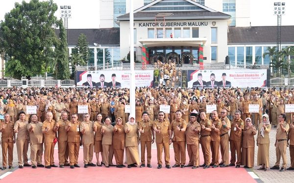 Pimpin Apel Awal Tahun, Gubernur: ASN Jangan Terlibat Politik Praktis