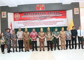 Gubernur Maluku Harap LVRI Beri Warna dan Nilai Tambah bagi Pembangunan Daerah