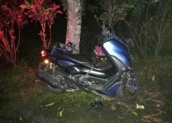 Tabrakan di Tulehu, Pengendara Sepeda Motor dan Boncengan Dilarikan ke Rumah Sakit