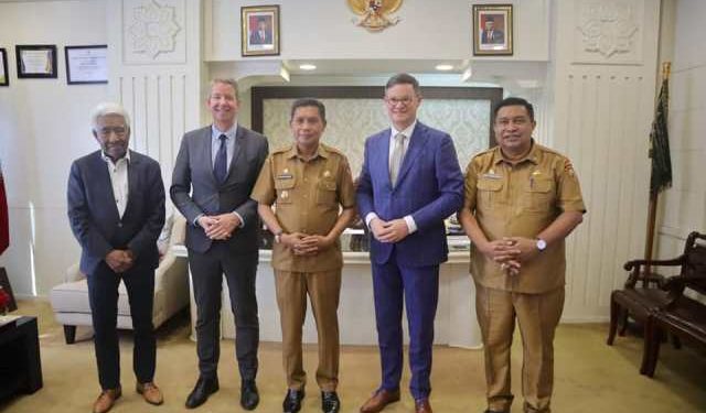 Pemkot Ambon-Vlissingen Bahas MOU kerjasama Berbagai Bidang