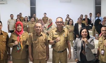 Implementasi SDI Provinsi Maluku, Diskominfo Gelar Rapat Walidata Statistik Sektoral