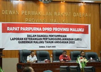 Dokumen LKPJ 2022 Diserahkan ke DPRD Maluku