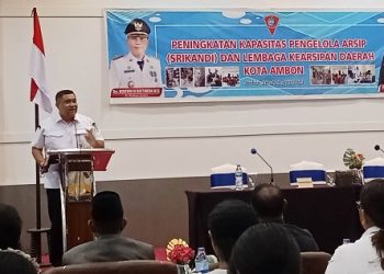 Dinas Perpustakaan Gelar Peningkatan SRIKANDI dan Kearsipan Ambon