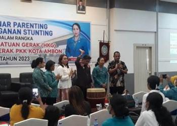 Jelang HKG, TP-PKK Ambon Gelar Seminar Penanganan Stunting