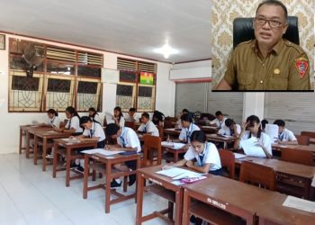 351 Siswa SMP 4 Ambon Ikut Ujian Akhir