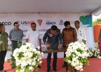 Resmikan PT. MLA, PJ Walikota Harap Jadi Solusi Pengelolaan Sampah