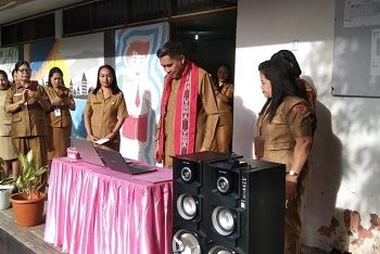 PJ Walikota Buka Sampul Penilaian Sumatif di SD Inpres 21 dan 38, Sekot di SD Negeri 5, 6, 12 dan 13 Ambon