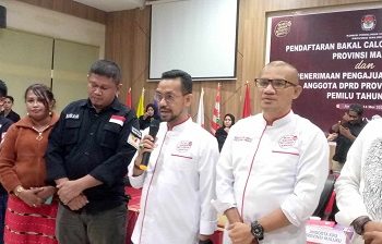 KPU Maluku Terima Pendaftaran 14 DPD RI dan 18 Parpol