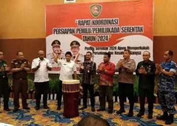 Gelar Rakor Persiapan Pemilu dan Pemilukada 2024, Gubernur Maluku Pesan 4 Hal