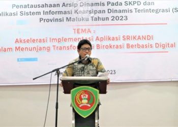 Sekda Maluku Launching Aplikasi Srikandi