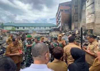 291 Korban Kebakaran Akan Ditempatkan di Pasar Gotong Royong