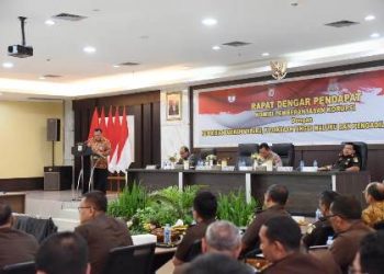 KPK RI RDP dengan Pengadilan Tinggi, Kejati dan Polda Maluku