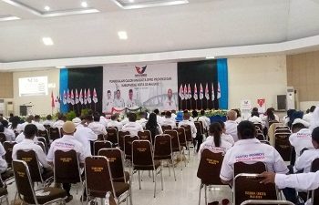 Ketum Lantik Pengurus DPW-DPD dan RPA Perindo Maluku