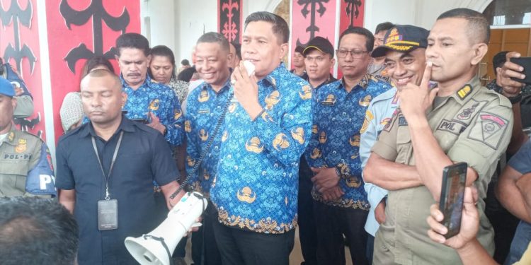 Uji Rekayasa Jalur Lalu Lintas di Ambon Diprotes Pengemudi Angkot