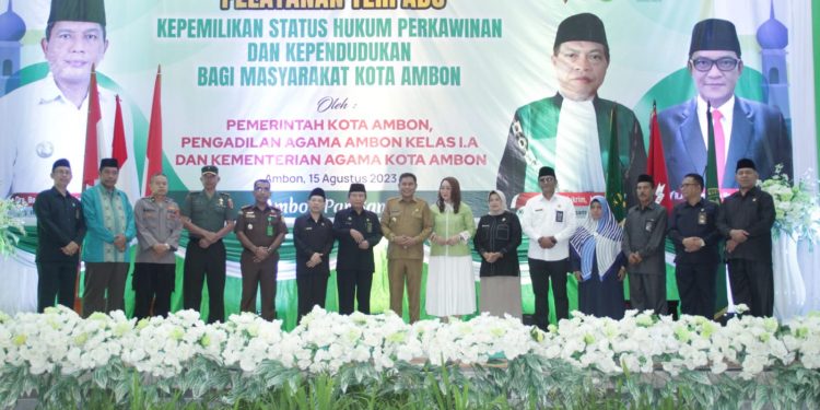 100 Pasutri di Ambon Difasilitasi Nikah Gratis