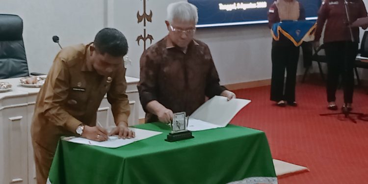 Pemkot Ambon dan Pemkab Aru MoU Penyelenggaraan Metrologi Legal