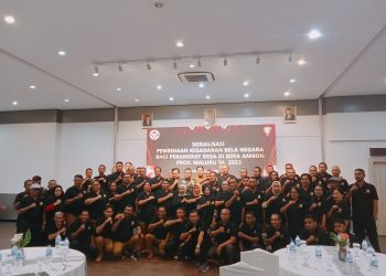 Lemhanas Gelar Sosialisasi dan Pembinaan Bela Negara Bagi Perangkat Desa di Ambon