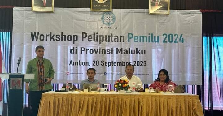 Jelang Pemilu, Dewan Pers Gelar Workshop Bagi Wartawan di Maluku