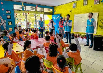 Disdikbud Malteng dan PLN UP3 Masohi Gelar Program Belajar Menyenangkan