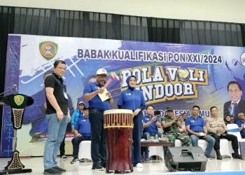 BK PON XXI/2024 Bola Voli Indoor Indonesia Timur Resmi Dibuka