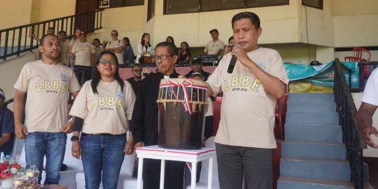 28 Peserta Ramaikan Lomba Baris Berkreasi Empang 2023 di Ambon