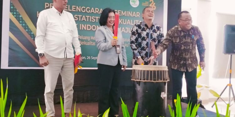 Peringati Hari Statistik, BPS Maluku Gelar Seminar Berkualitas Untuk Indonesia Maju
