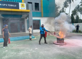 PLN UP3 Tobelo Gelar Simulasi Tanggap Darurat