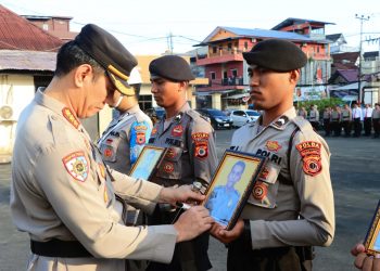 Polresta Ambon Pecat 3 Oknum Polisi Dengan Tidak Hormat