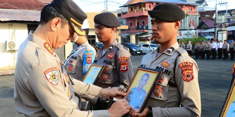 Polresta Ambon Pecat 3 Oknum Polisi Dengan Tidak Hormat