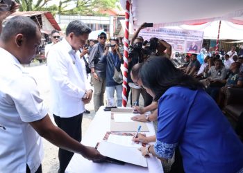 Pemkot Ambon Terapkan Pembayaran Retribusi Secara Elektronik di Pasar Waiheru
