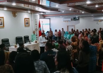 Pengurus Persatuan Pensiun Kota Ambon Dikukuhkan
