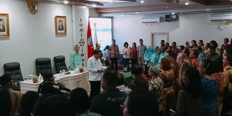 Pengurus Persatuan Pensiun Kota Ambon Dikukuhkan