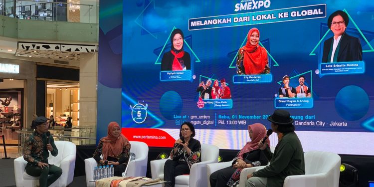 SMEXPO 2023 Jadi Cerita Cinta UMKM Binaan Pertamina