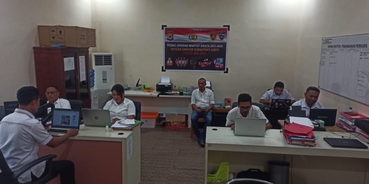 Jelang Pemilu 2024, Polda Maluku Patroli Media Sosial
