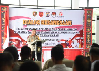 Melalui Dialog Kebangsaan, Kapolda Maluku Harap Pemilu Berjalan Dengan Damai