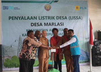 PLN Listriki 6 Desa di Kabupaten Kepulauan Aru