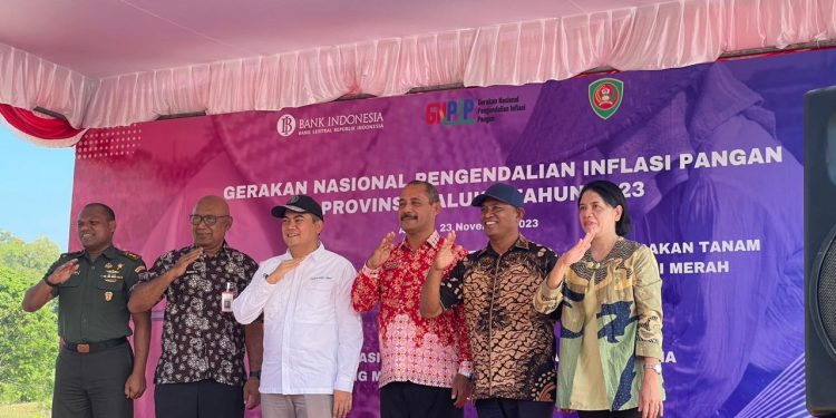 Dorong Ketahanan Pangan, BI Gandeng TPID Maluku Gelar GNPIP 2023