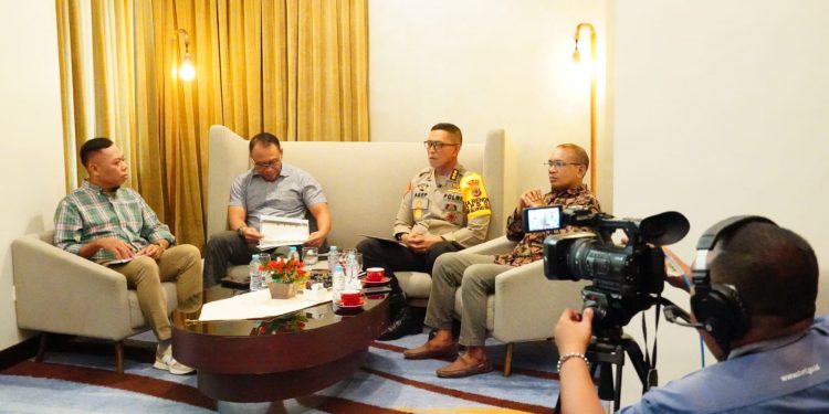 Talk Show Tentang Kerawanan Pemilu di Maluku, Karo Ops: Kita Siap Mengamankan