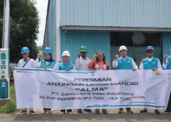 PLN Hadirkan ALMA 23.000 VA di Pelabuhan PT SIM-Kota Tual