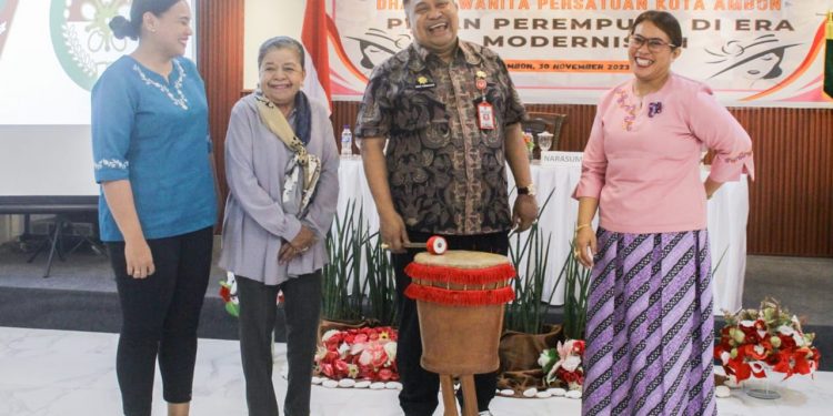DWP Kota Ambon Gelar Seminar Perempuan di Era Modernisasi