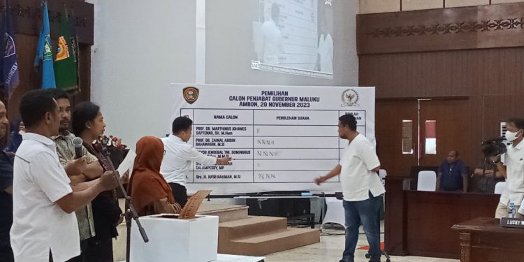 DPRD Tetapkan 3 Nama Calon PJ Gubernur Maluku dan Diusulkan ke Mendagri
