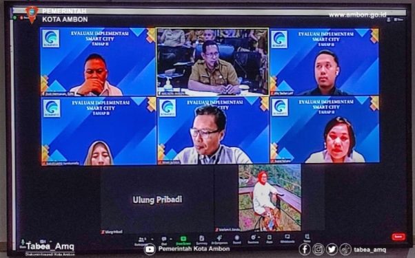 Pemkot Ambon Evaluasi Tahap II Smart City 2023