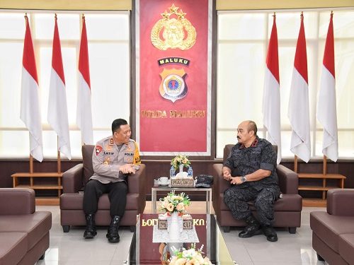 Terima Kunjungan Kepala BNNP Maluku, Kapolda: Semoga Amanah dan Enjoy di Maluku