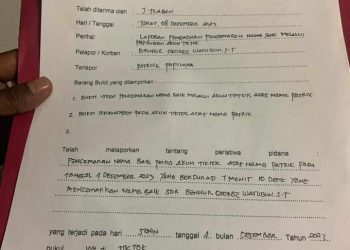 Sebar Fitnah, Akun Tiktok @patrickpapilayaii Dilaporkan ke Polda Maluku