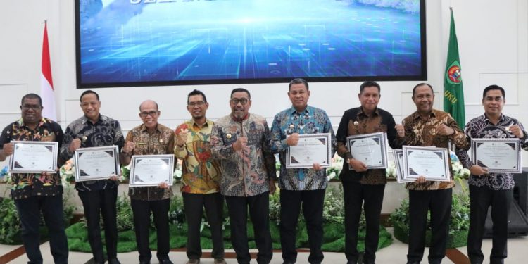 Gubernur Serahkan DIPA dan TKD Provinsi Maluku Tahun 2023