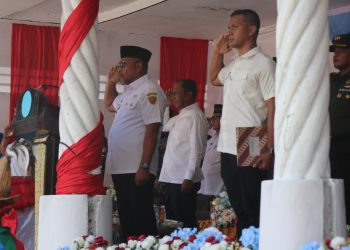 Gubernur Irup Peringatan Bendera Merah Putih Pertama di Maluku