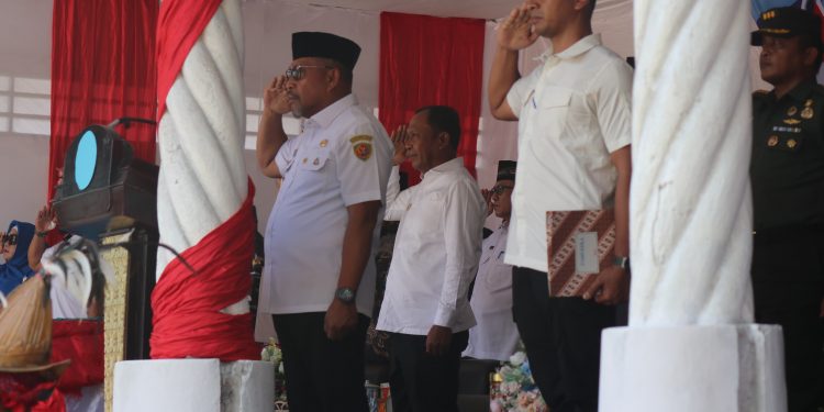 Gubernur Irup Peringatan Bendera Merah Putih Pertama di Maluku