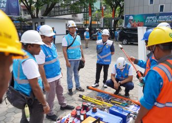 Pastikan Tidak ada Gangguan Kelistrikan di Akhir Tahun 2023, GM PLN UIW MMU Lakukan Cek Posko Siaga di 14 Titik