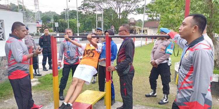 7 Casis SIPSS Panda Polda Maluku Jalani Tes Kesemaptaan Jasmani